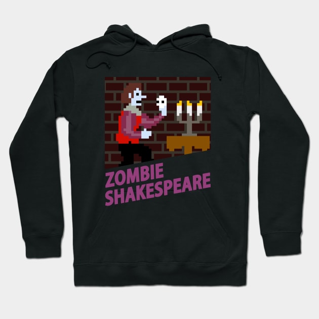 Zombie Shakespeare - Lost Video Game Archives Hoodie by mattographer